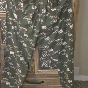 Green Signature Print Men's Loungers, Dale EARNHARDT JR
